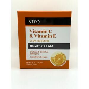 SEALED Vitamin C & Vitamin E Vegan Glow Boosting Night Cream